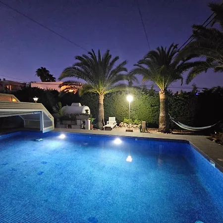 Almendros Con Piscina Privada Vakantiehuis Calpe